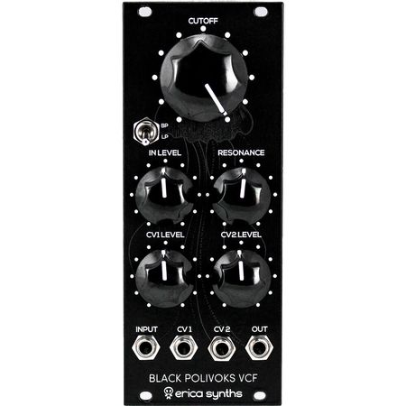 Módulo Eurorack Erica Synths Black Polivoks VCF V2 (10 HP) - Recreación Auténtica del Sonido Polivok 1763349-REG
