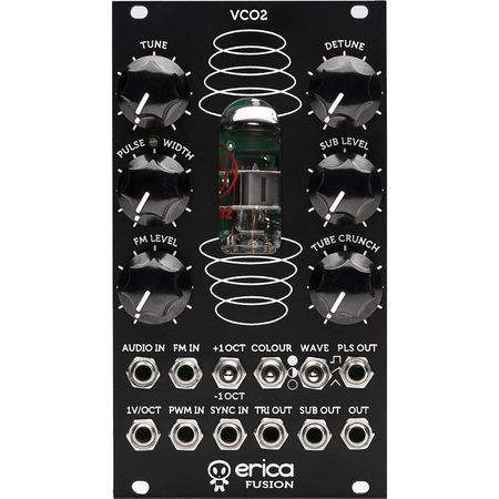 Módulo Eurorack Erica Synths Fusion VCO V2 (14 HP) - Diseño Analógico Completo, Seguimiento Óptimo, 1763644-REG