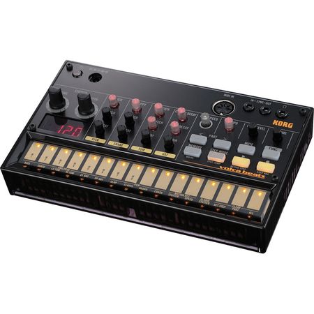 Korg Volca Beats: Máquina de Ritmo Analógica con Sonidos de Batería Real y Secuenciador de 16 Pasos 966898-REG