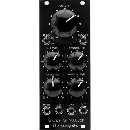 Módulo Eurorack Erica Synths Black Filtro Pasa Altos (10 HP) - VCF Analógico, Control de Voltaje, Co 1763996-REG