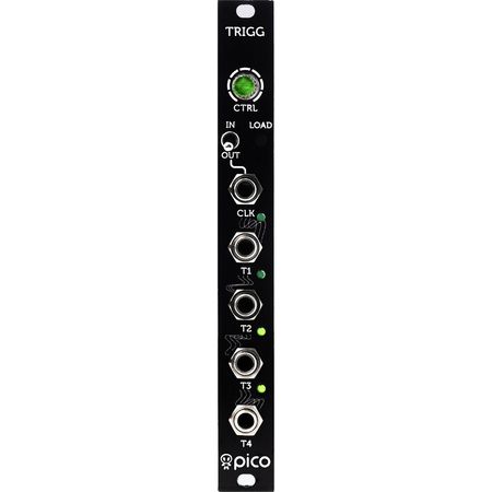 Módulo Eurorack Erica Synths Pico Trigger (3 HP) - Reloj Interno/Externo, Salida de Reloj, Patrones 1763373-REG