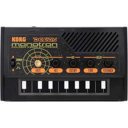 Korg Monotron DELAY: Sintetizador Analógico de Cinta Compacto con Delay Espacial y Controles de Retr 835199-REG