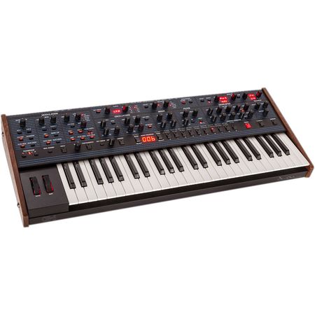 Oberheim OB-6: Sintetizador Analógico Polifónico de 6 Voces con Teclas Semi-Pesadas, Filtros Resonan 1220976-REG