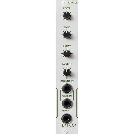 Módulo Eurorack TipTop Audio BD808 - Batería de Bajo Analógica TR-808 (4 HP) 1786779-REG