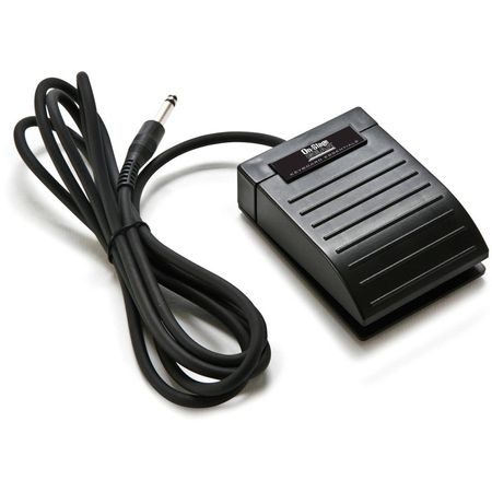 Pedal de Sostenido On-Stage KSP20 con Polaridad Conmutada, Cable de 6' y 4 Pies de Goma 747299-REG