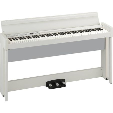 Piano Digital Korg C1 Air con Bluetooth (Blanco) - 88 Teclas Pesadas, Sonidos de Piano de Alemania y 1365116-REG
