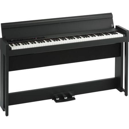 Piano Digital Korg C1 Air con Bluetooth (Acabado en Madera Negra) - 88 Teclas Pesadas, Sonidos de Pi 1804838-REG