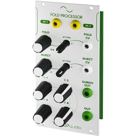 Módulo Eurorack TipTop Audio Fold Processor (12 HP, Blanco) - Multiplicador de Onda y Generador de S 1786799-REG