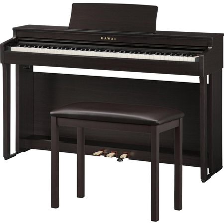 Piano Digital Kawai CN201 con Banco a Juego (Palosanto Premium) - Ideal para Principiantes e Interme 1762668-REG