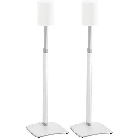 Soporte de Piso Ajustable SANUS para Altavoz Sonos Era 100 (Blanco, Par) - Altura Ajustable de 25.74 1765499-REG