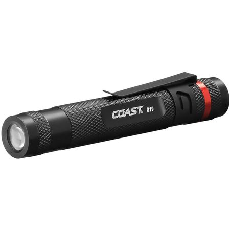 Luz de Inspección LED COAST G19 (Negro, Paquete Clamshell) - Cuerpo de Aluminio Anodizado, Interrupt 1632132-REG