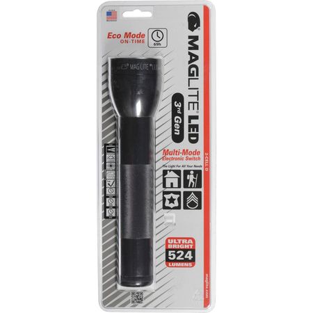 Maglite LED 3d Generation 2-Cell D Flashlight (Gray) 1078160-REG