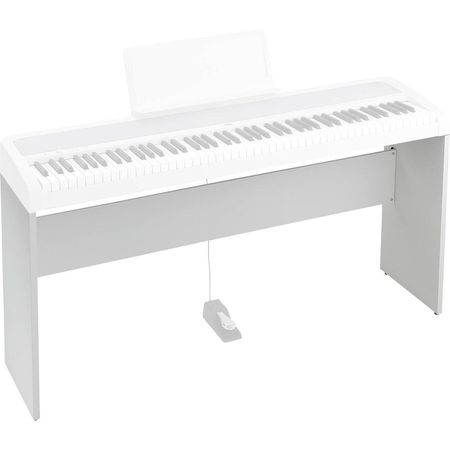 Soporte de Piano Korg STB1 para Pianos Digitales B1 y B2 (Blanco) - Altura Estándar de Teclado 1211172-REG