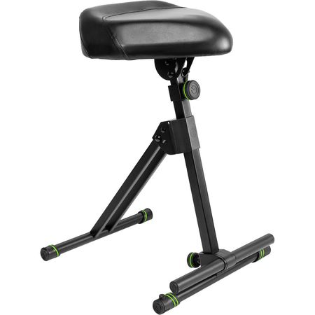 Taburete Ajustable Gravity Stands FM SEAT 1 con Reposapiés - Ideal para Músicos y Performers, Asient 1674853-REG
