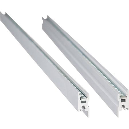 Soportes TipTop Audio Z-Rails para Caja Eurorack DIY (Par, 84 HP, Plata) - Aluminio Anodizado, Compa 1786900-REG