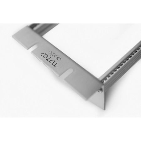 Soportes de Rack TipTop Audio Z-Ears para Z-Rails (Plata) - Soportes de Rack de 3 RU, Marco Eurorack 1786887-REG
