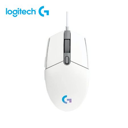 Mouse Logitech G203 Lightsync Optical 8000 Dpi Rgb Blanco