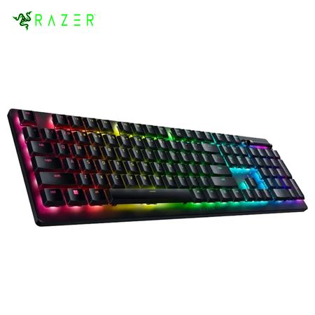 Teclado Razer Deathstalker V2 Pro Low Profile Opto Wireless Bt Usb-C Switch Red Us Chroma Bk