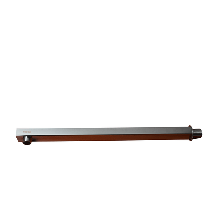 Tubo Largo 40 Cm Cuadrado Cromado Tubo Largo 35 cm Cuadrado Cromado