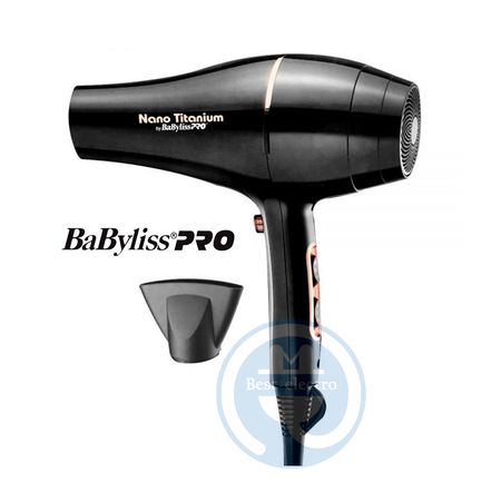 Secadora BabylissPro Rose Gold Black B6176PE de 2000 W