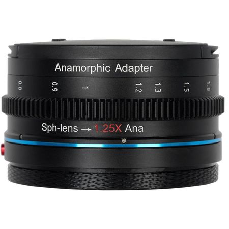 Adaptador Anamórfico Sirui 1.25x para Lentes de hasta 85mm con Diseño Compacto y Ligero 1734131-REG