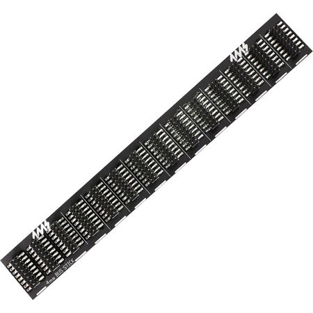 Placa de Distribución de Energía de Bajo Perfil 4ms Bus Stick con Conectores Desnudos - Soporta hast 1774166-REG