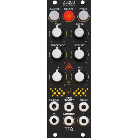 Procesador de Multi-Efectos TipTop Audio Z5000 para Eurorack (8 HP, Negro) - 24 Efectos, Parámetros 1786877-REG