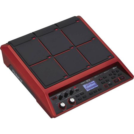 Roland SPD-SX-SE Edición Especial Pad de Muestreo con 16GB de Memoria Interna (Rojo) - 9 Pads Sensib 1471484-REG