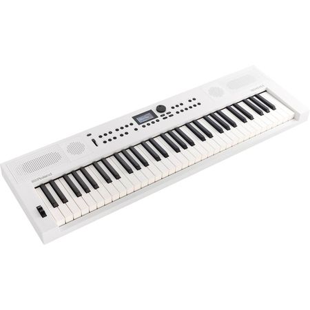 Roland GO:KEYS 5 Teclado Portátil de 61 Teclas Sensibles al Tacto (Blanco) - Ideal para Principiante 1815353-REG