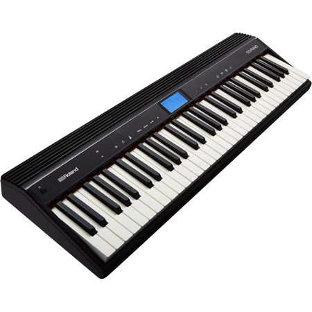 Roland GO:PIANO Teclado Portátil de 61 Teclas Sensibles al Tacto - Ideal para Principiantes, Con Lec 1310586-REG