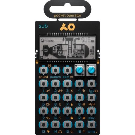 Sintetizador de Subgraves Teenage Engineering PO-14: Múltiples Motores de Sintetizador, Efectos Punc 1114043-REG