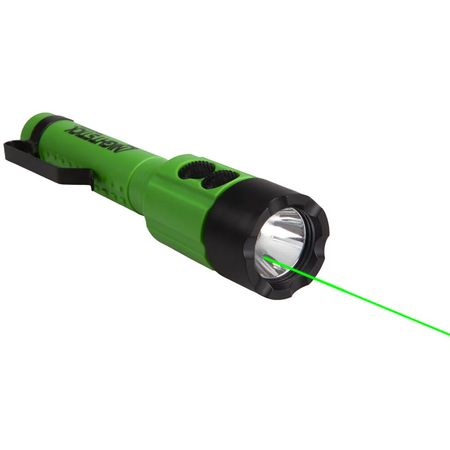 Linterna LED Nightstick con Láser Verde - 120 a 140 Lúmenes, IP67, 24 Horas de Autonomía, Clip Remov 1805436-REG