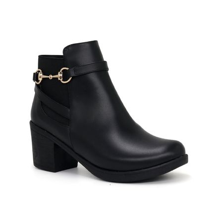 Botin para Mujer ARIANA AV24-667 Negro  Talla 37