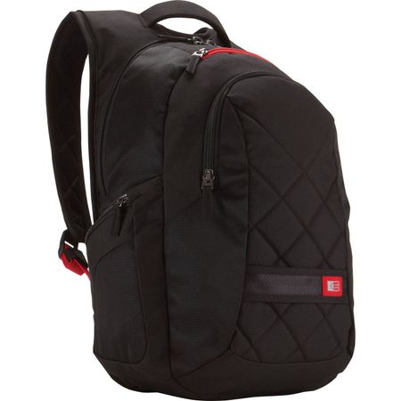 Mochila para Laptop Case Logic de 16 Negra con Correas Rojas 811656-REG