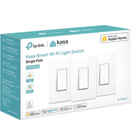 Interruptor de Luz Tp Link Ks200 Kasa Smart Wi Fi Paquete de 3 1750411-REG