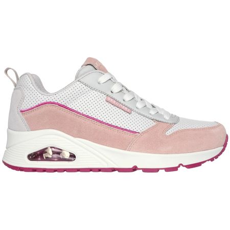 Zapatilla Urbanas Skechers Uno-Two Much Fun para Mujer Rosado Talla 38