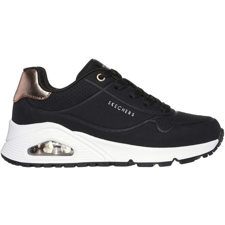 Zapatilla Urbanas Skechers Uno Gen 1 Shimmer Away Negro para Mujer Talla 36