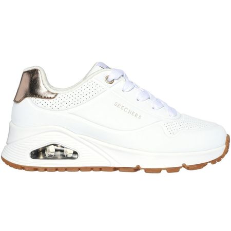 Zapatilla Urbanas Skechers Uno Gen1-Shimmer Away Blanco para Mujer Talla 38