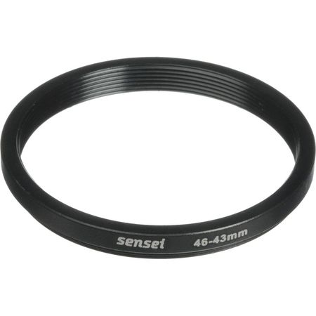 Anillo Reductor Sensei 46-43mm para Filtros de 43mm en Lentes de 46mm - Construcción de Aluminio con 809675-REG