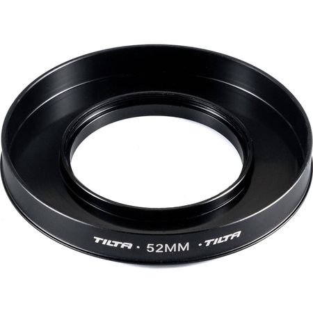 Anillo Adaptador Tilta de 52mm para Filtros y Matte Box - Aluminio, Compatible con Lentes de 52mm 1547190-REG