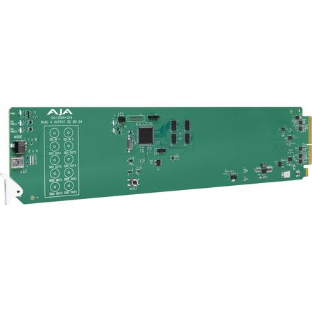 Amplificador de Distribución Reclocking AJA 2x4 3G-SDI para openGear - 2 Entradas y 8 Salidas BNC, S 1473100-REG