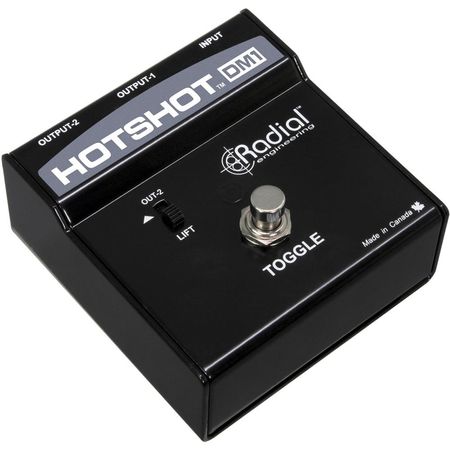 Radial Engineering Hotshot DM1: Interruptor de Micrófono para Intercomunicador y Cambio de Canales P 1685261-REG