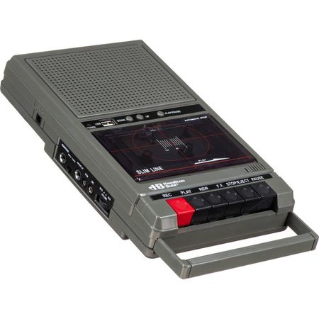 Reproductor/Grabador de Cinta Cassette HamiltonBuhl HA-802 con Diseño Compacto, Micrófono Integrado, 330021-REG