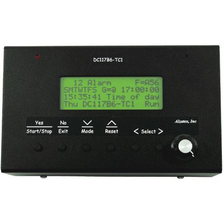 Reloj de Hora con Temporizador Integrado y Reproductor MP3 - Alzatex DC117B6_TC1_MP3 con Enclosure M 910372-REG