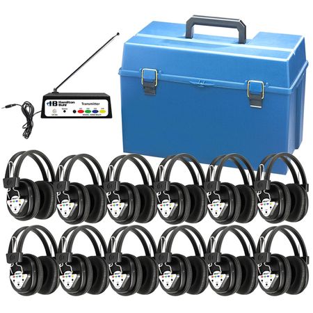 HamiltonBuhl 12-Station Wireless Listening Center 821492-REG