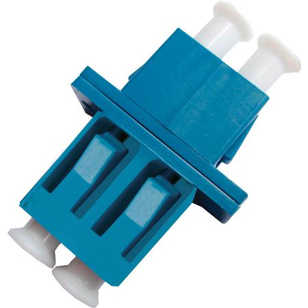 Adaptador de Fibra Dúplex Camplex LC a LC con Mangas de Protección para Dispositivos de Redes Óptica 1028379-REG
