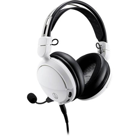 Auriculares Gaming Audio-Technica ATH-GL3 Over-Ear (Blanco) - Diseño Cerrado, Control de Volumen, Mi 1683410-REG