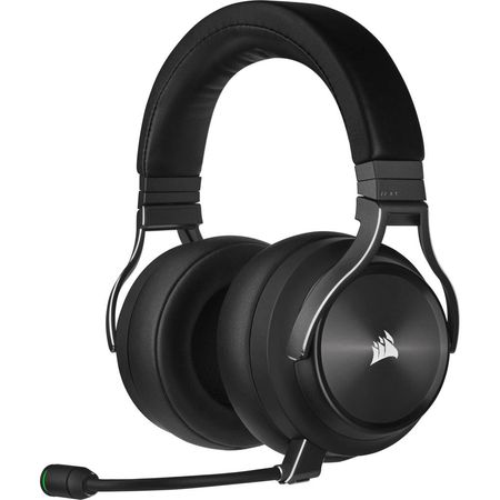 Corsair VIRTUOSO RGB Wireless XT - Auriculares Gaming Inalámbricos (Slate) con Tecnología SLIPSTREAM 1812134-REG