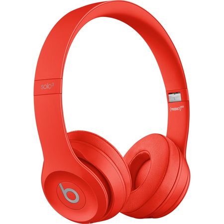 Beats by Dr. Dre Beats Solo3 Wireless On-Ear Headphones (PRODUCT)RED Citrus Red - Sonido Claro y Bal 1512403-REG