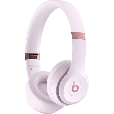 Beats by Dr. Dre Beats Solo 4 Wireless On-Ear Headphones (Cloud Pink) - Sonido Espacial, Diseño Ergo 1821790-REG
